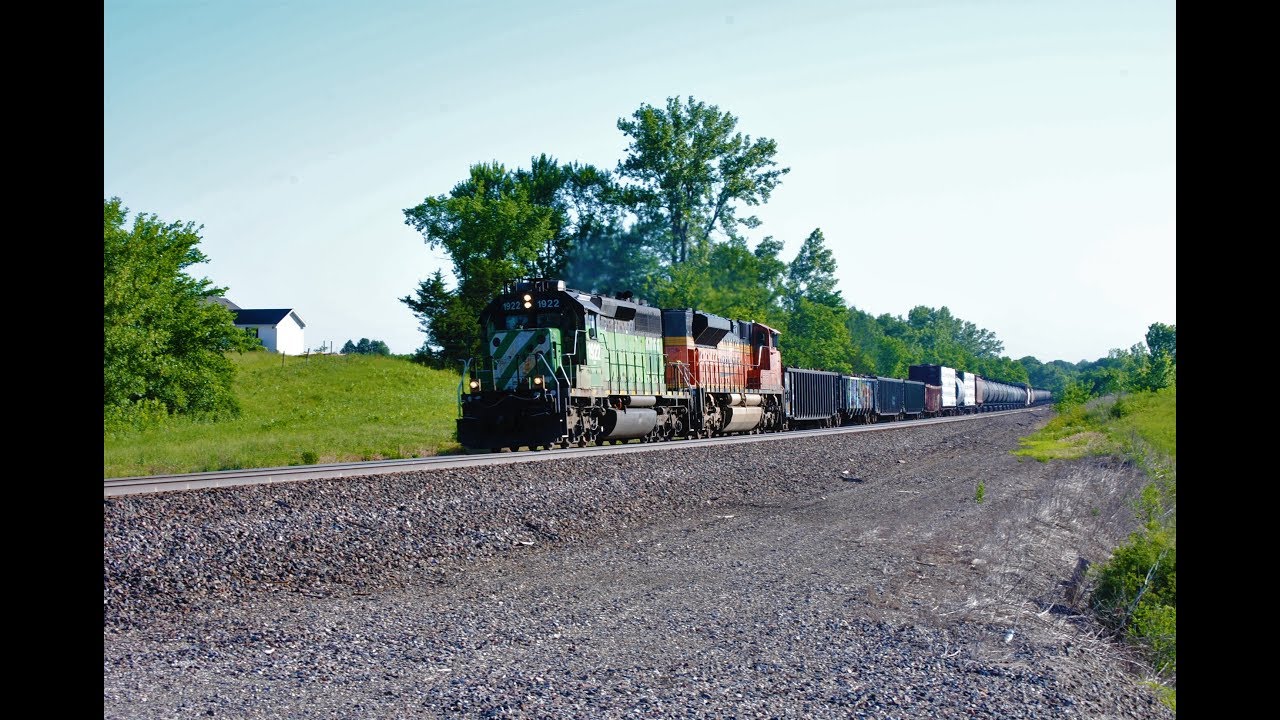 HD: 2 Hours of NonStop Action On The BNSF Marceline Sub