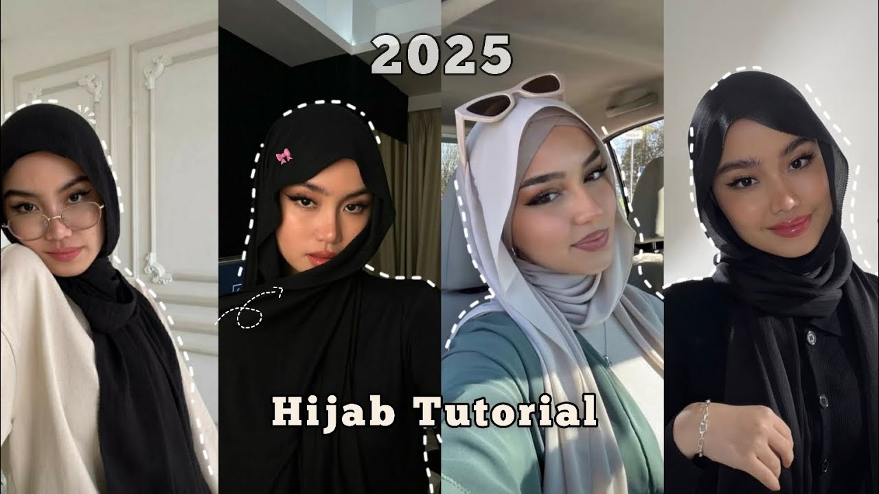 لفات حجاب سهلة وسريعة تناسب المدرسة والجامعة 🫶❤️💌|| Hijab Tutorial 