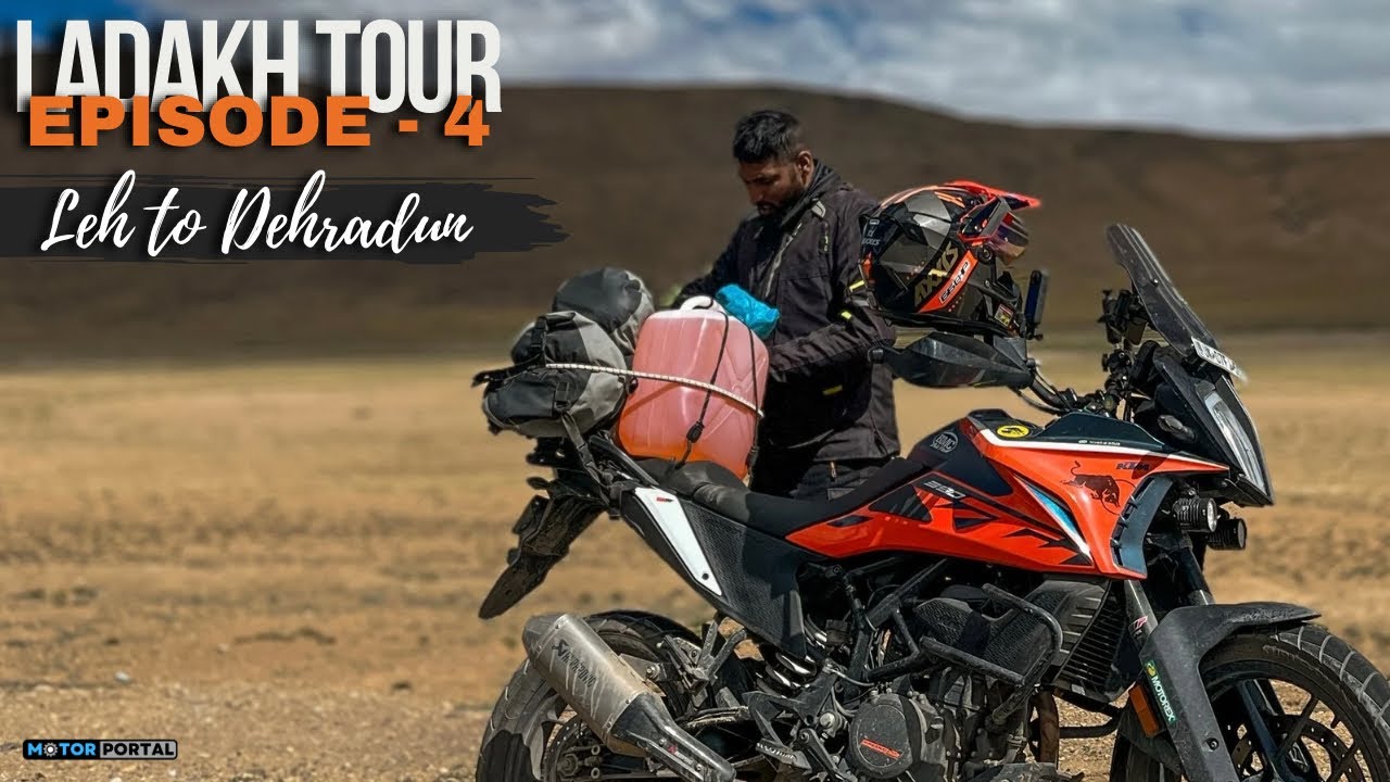 Leh Ladakh Tour | Crash at Gata loops | Leh to Dehradun | Episode - 4