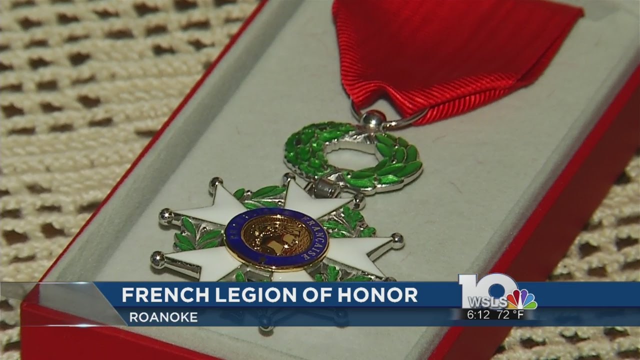 Native Roanoker awarded French Legion of Honor