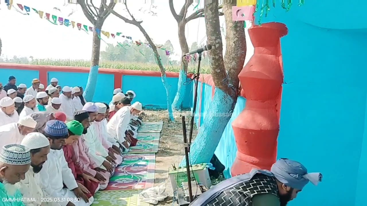 ####Maulana Faizan Eid ul fitr ki namaz padhte hue