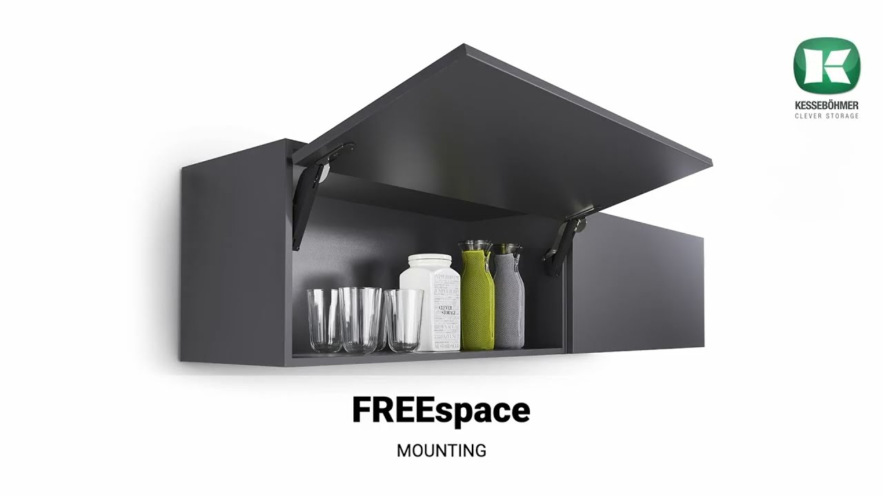 NOVO! FREEspace Mounting by Kesseböhmer (montaža)