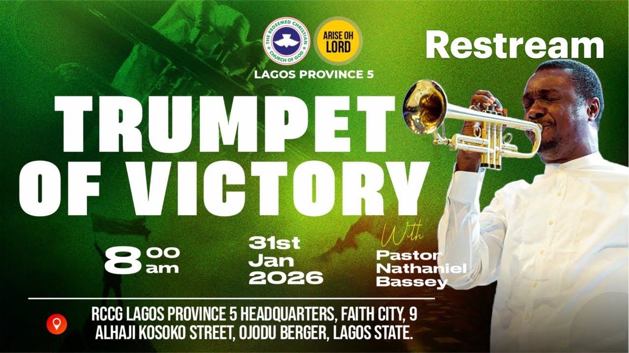 ARISE OH LORD | Trumpet of Victory | Pst. Nathaniel Bassey - January 31st, 2026
