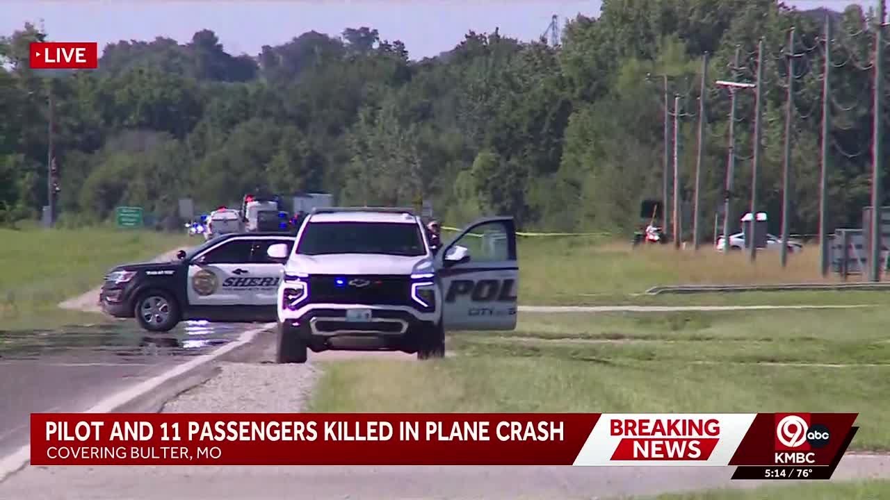 Butler, Missouri, plane crash: Pilot and 11 passengers killed in skydiving crash