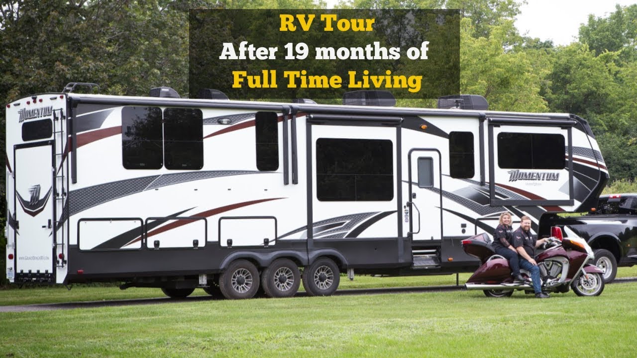 Grand Design Momentum 376TH Full Time Living Tour [RV Living Canada]