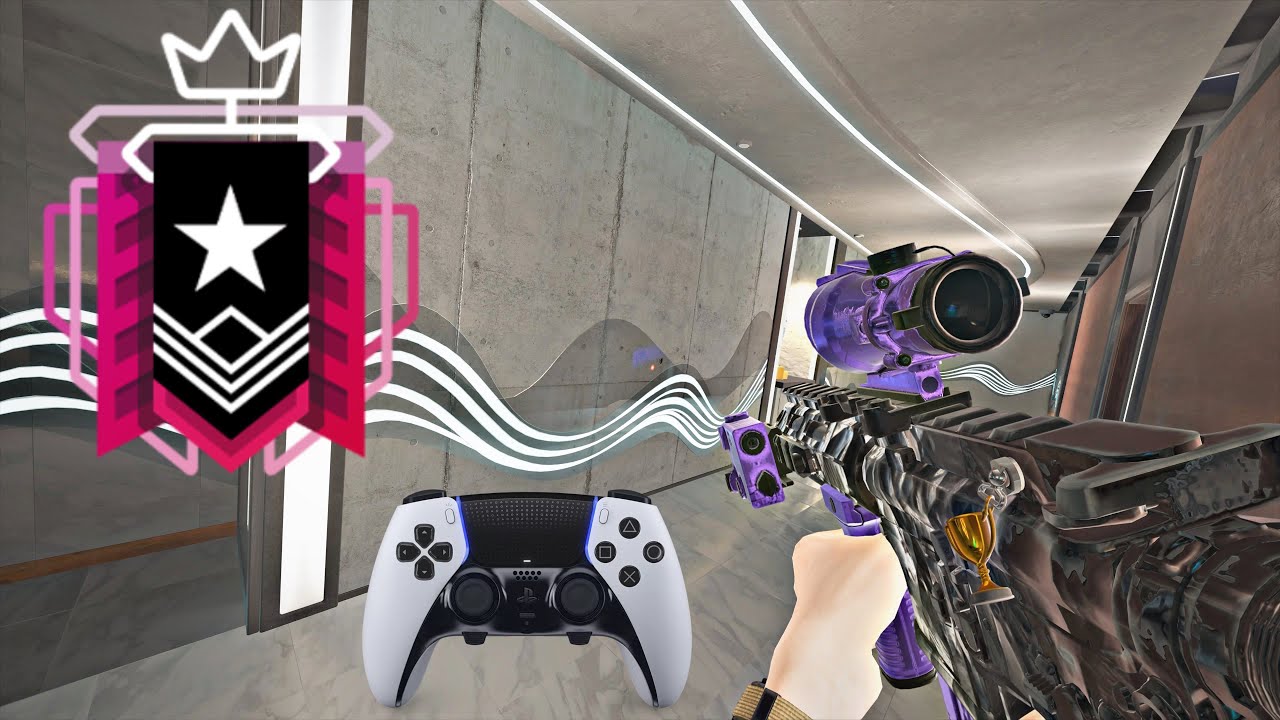 HOW THE BEST CONTROLLER CHAMPION CLUTCHES EVERY ROUND Operation Silent Hunt Rainbow Six Siege PS5