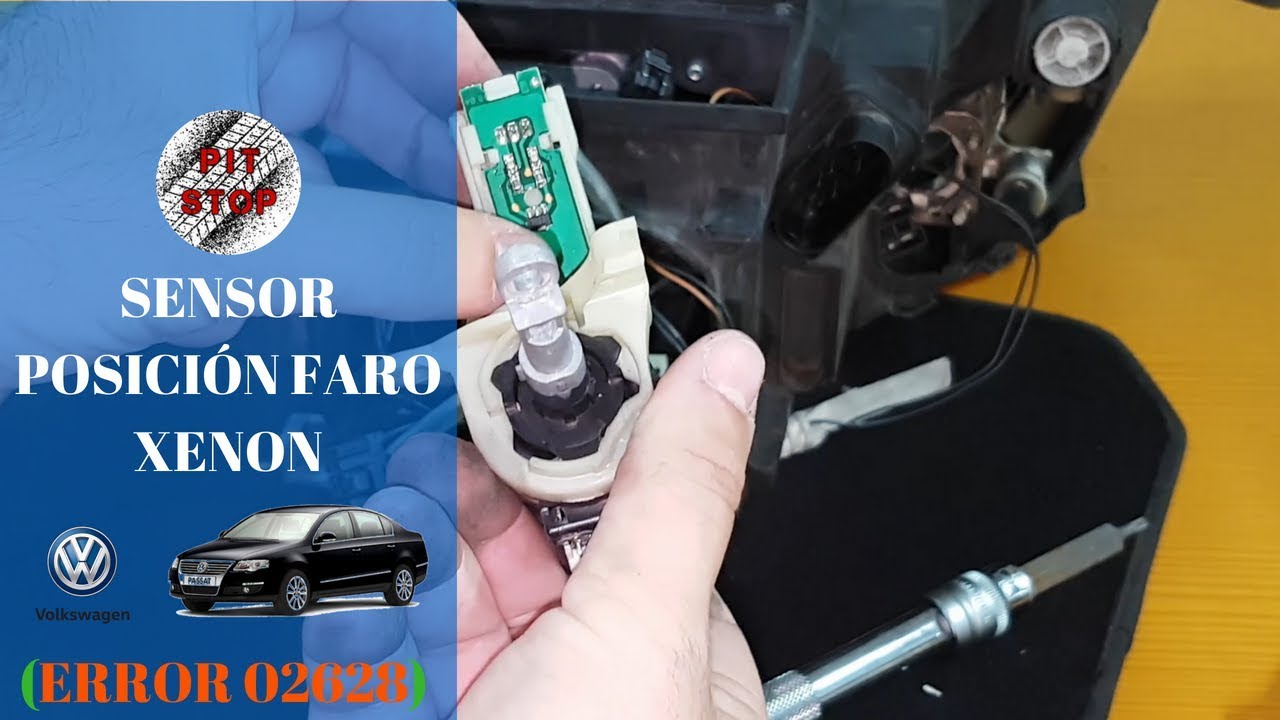 🔧SENSOR FARO XENON (ERROR 02628) || PASSAT 3C