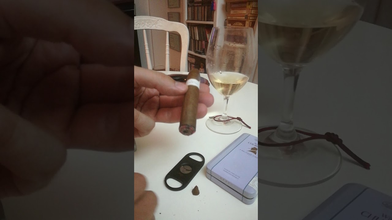 Mí puro favorito. Winston Churchill de Davidoff