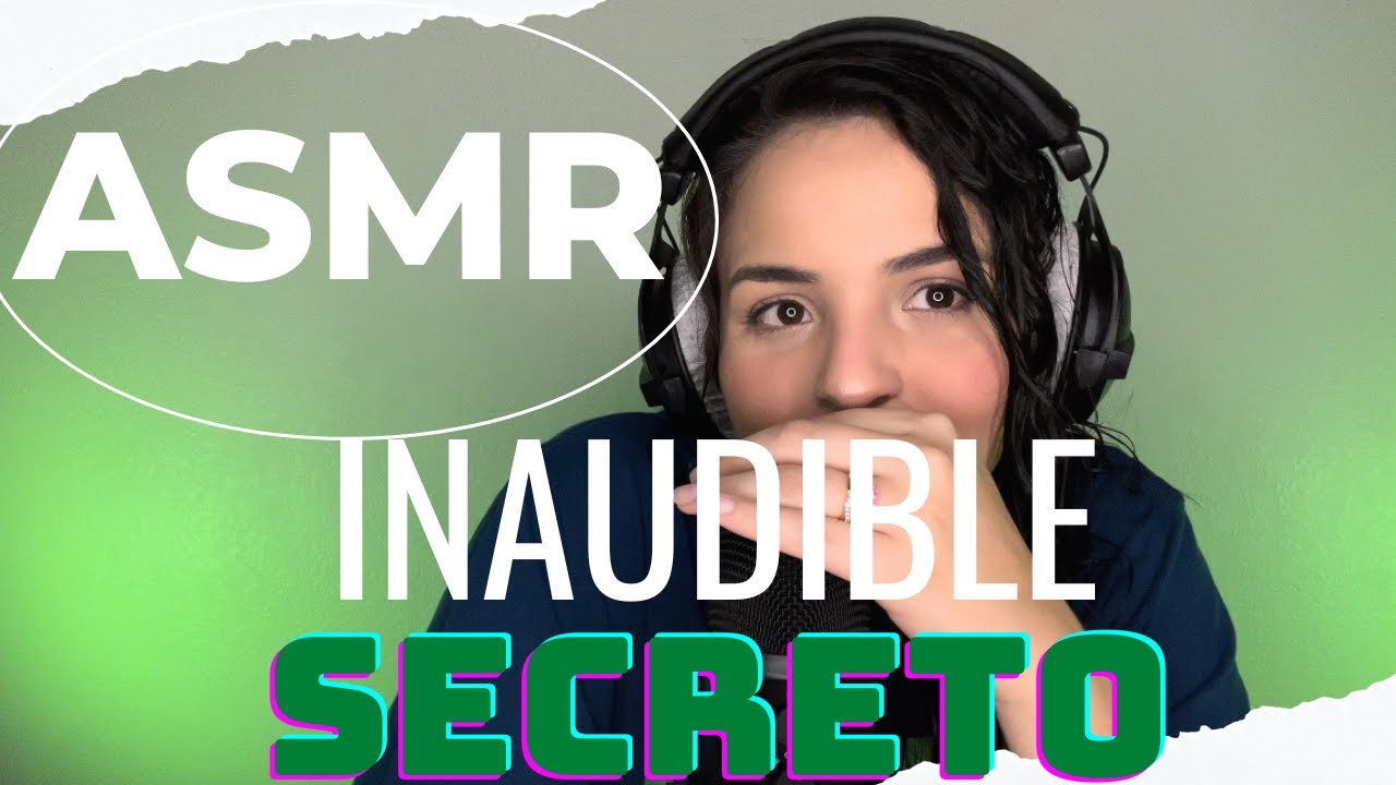 ASMR Cristiano / Inaudible/ Te cuento un secreto / como aprendí a perdonar