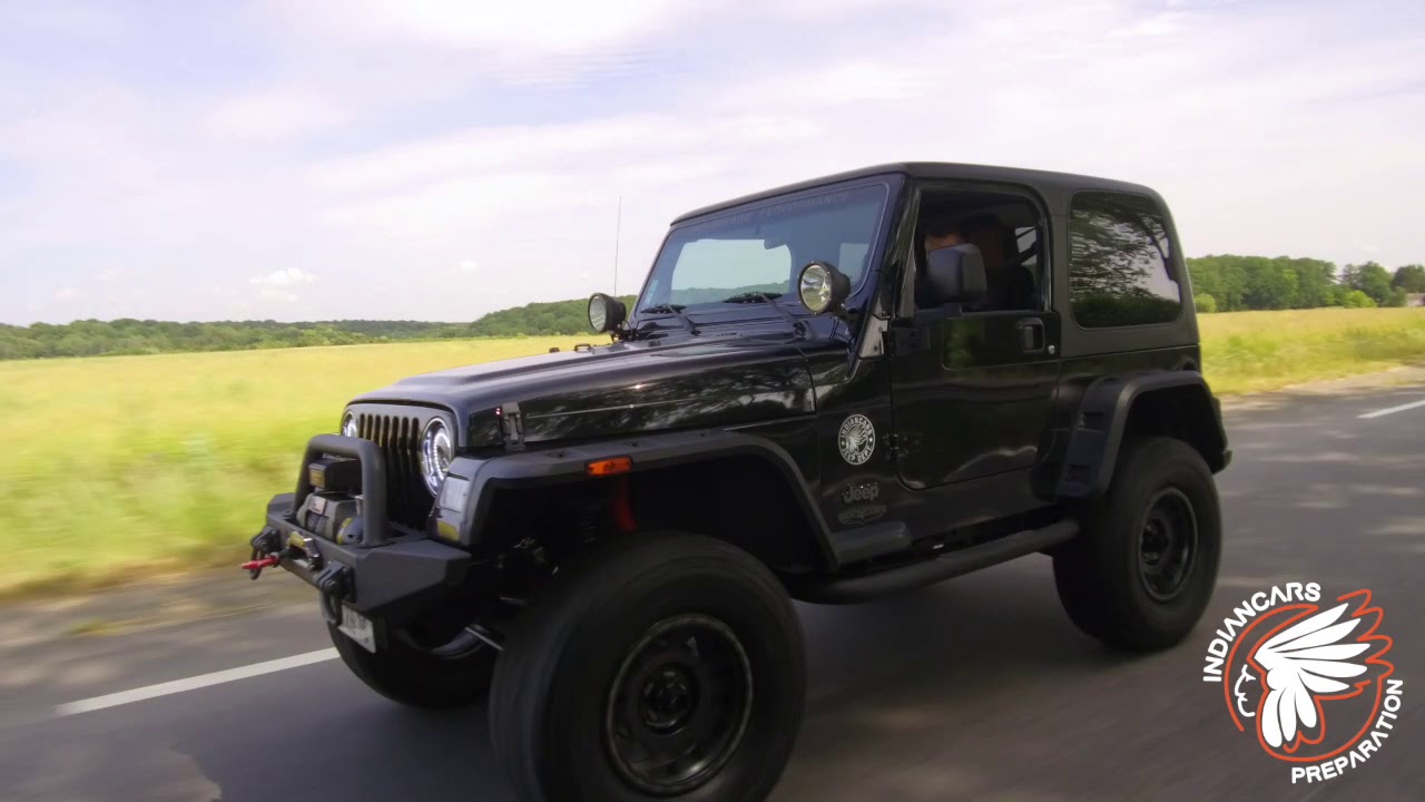 Jeep Wrangler TJ Black Hawk by INDIANCARS
