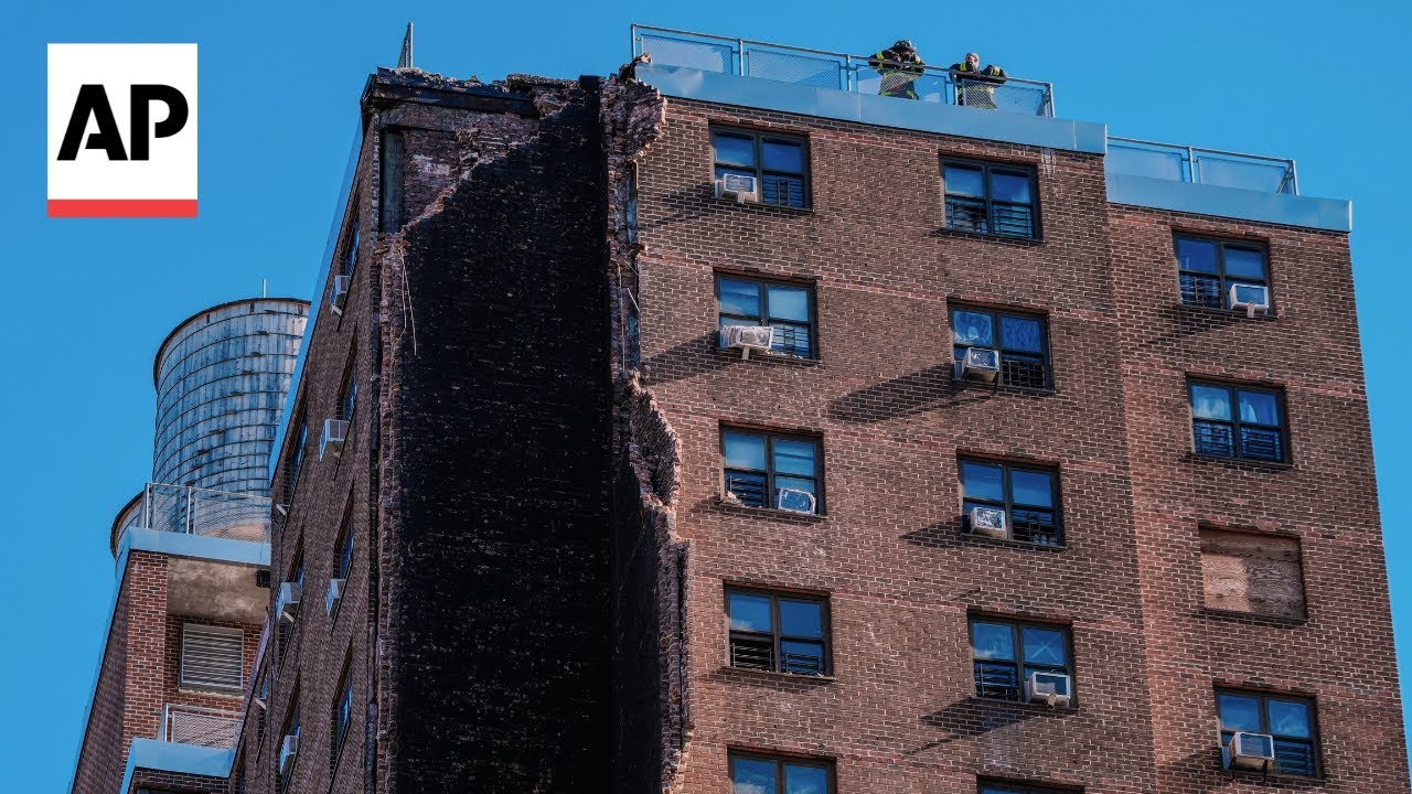 Apartment building in New York City collapses, no injuries reported
