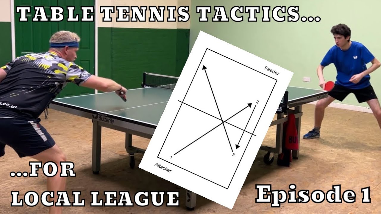 TABLE TENNIS TACTICS FOR LOCAL LEAGUE | Episode #1 | 