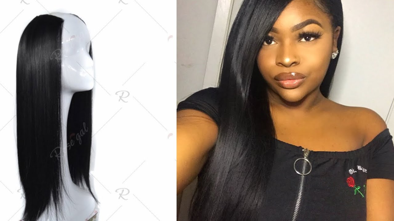 Bad and boujee on a budget | $20 DIY- U PART WIG 💅🏾