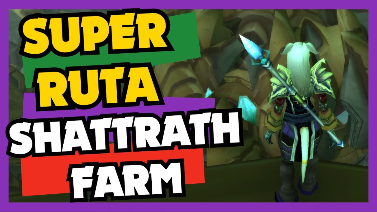 COMO HACER ORO CON RUTA DE MATERIALES SHATTRATH  - FARMERS DE AZEROTH - DANTAES