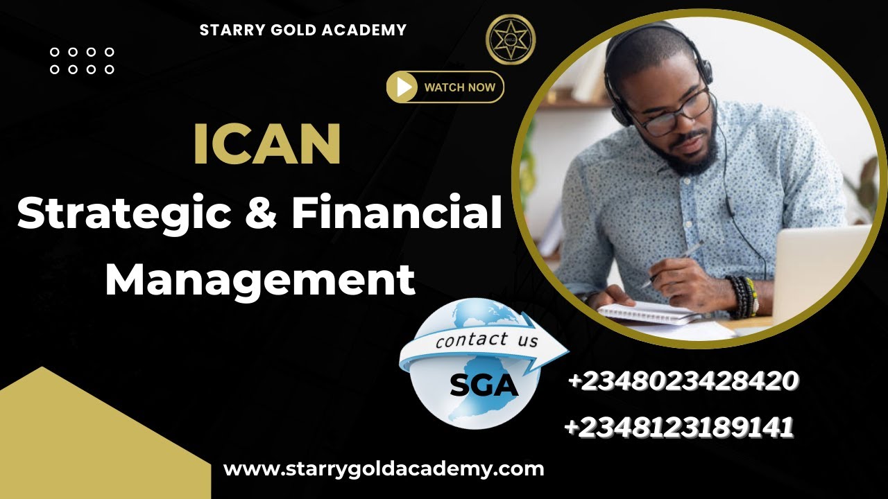 ICAN Strategic financial management