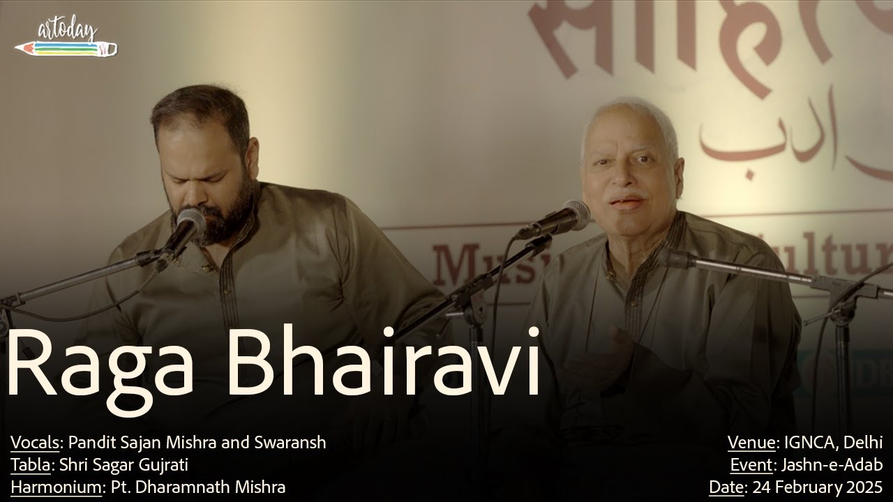Raga Bhairavi | Pandit Sajan Mishra and Swaransh | Benaras Gharana |Hindustani Classical Music
