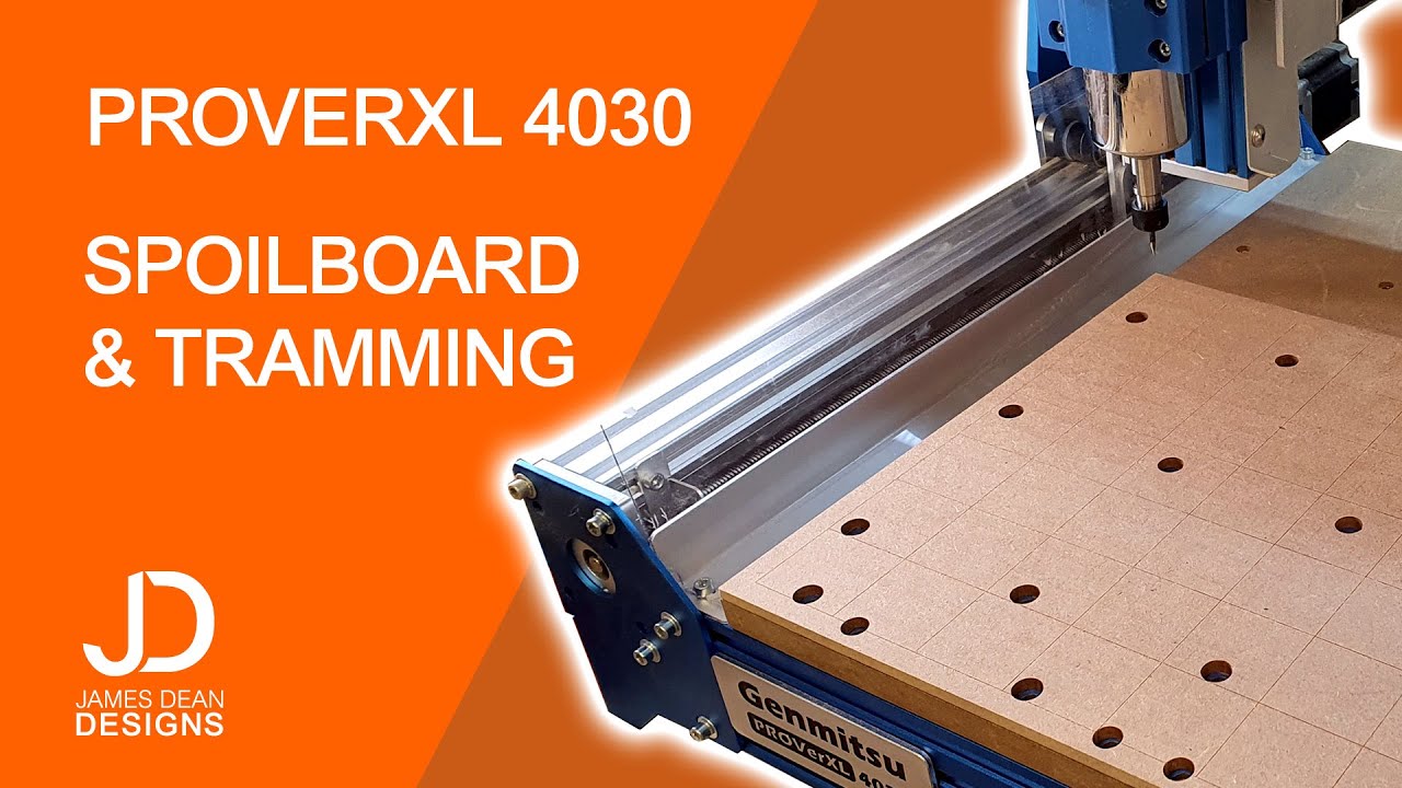 Изготовление подъёмной платформы и отладка станка PROVerXL 4030 CNC от Sainsmart Genmitsu