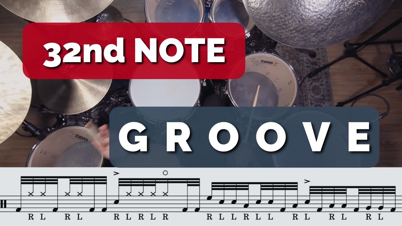 This is How You Construct a 32nd Note Drum Groove