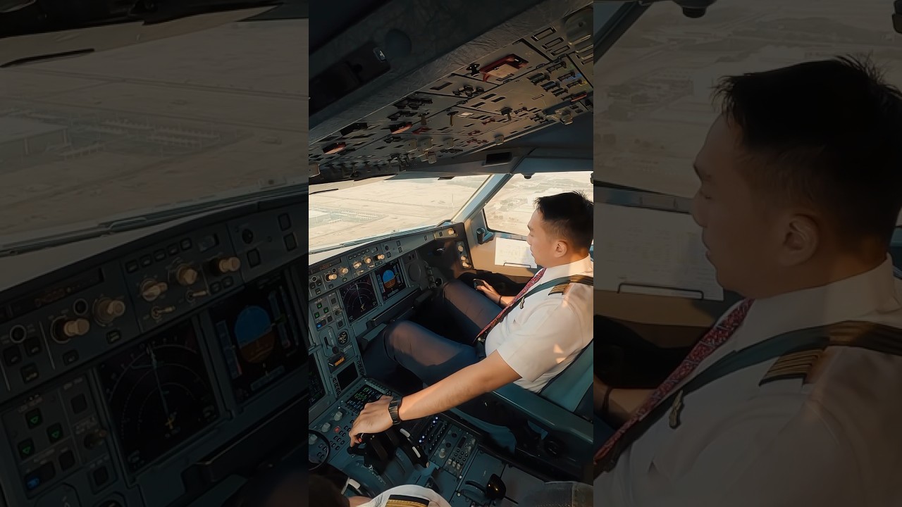 Copilot Landing Airbus A330