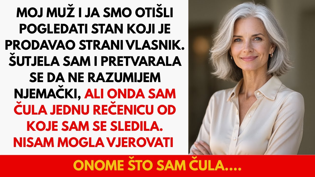 Moj muž nije znao da govorim njemački. Kad sam čula što je moj muž rekao o meni...