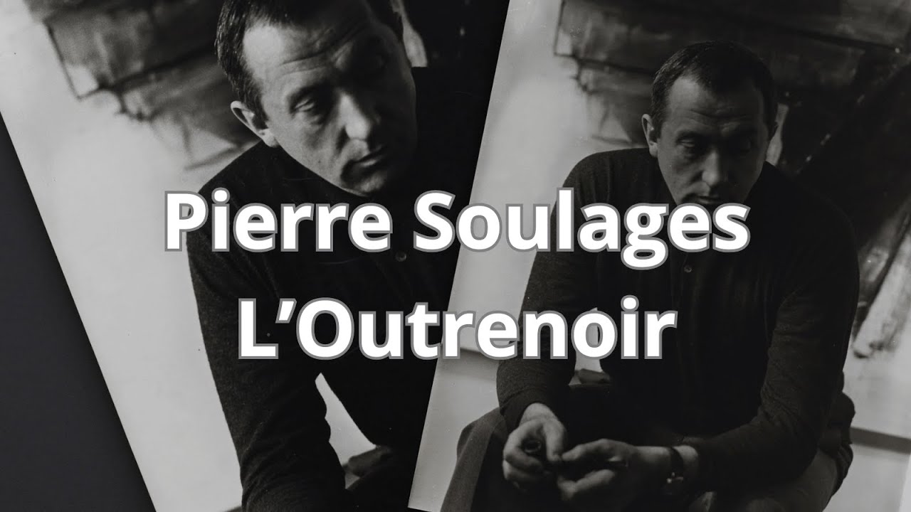 👉Pierre Soulages et l'Outrenoir : le noir comme transcendance et lumière #art #auction