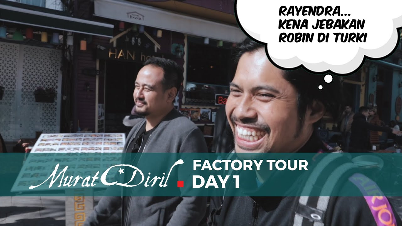 KEREN! PERTAMA KALI KE TURKI, LANGSUNG DIBUATIN CYMBAL SIGNATURE | MURAT DIRIL FACTORY TOUR DAY 1