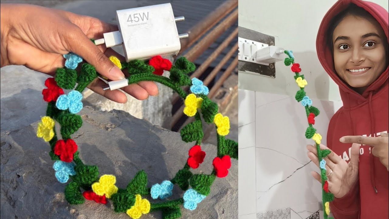 Wwaaoo it's beautiful 😍 Idea 💡/crochet charger cover 🤗/easy crochet 🧶