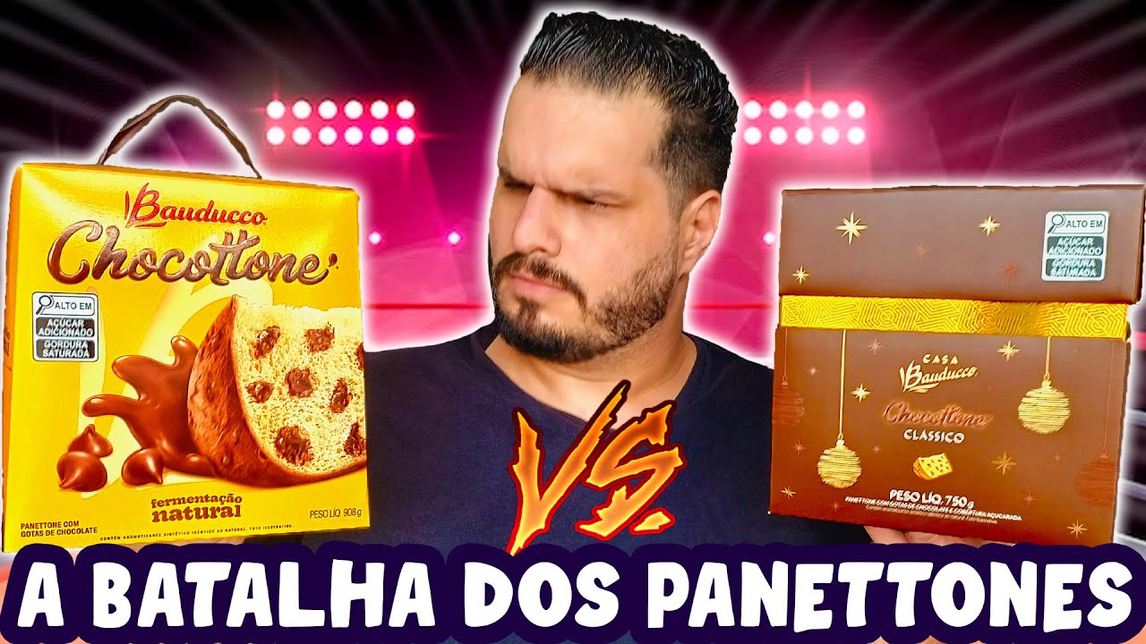 BAUDUCCO TRADICIONAL X CASA BAUDUCCO - QUEM TEM O MELHOR CHOCOTTONE? EP.04 - FINAL