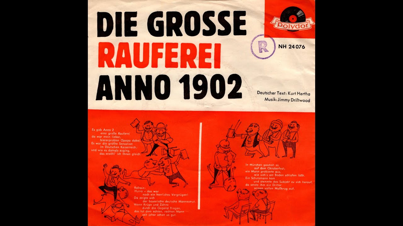 Fred Rauch - Die gro&szlig;e Rauferei anno 1902 (1959) HD Mono (Jimmie Driftwood - Battle Of New Orleans)
