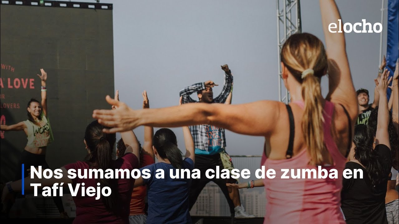 NOS SUMAMOS A UNA CLASE DE ZUMBA EN TAFÍ VIEJO