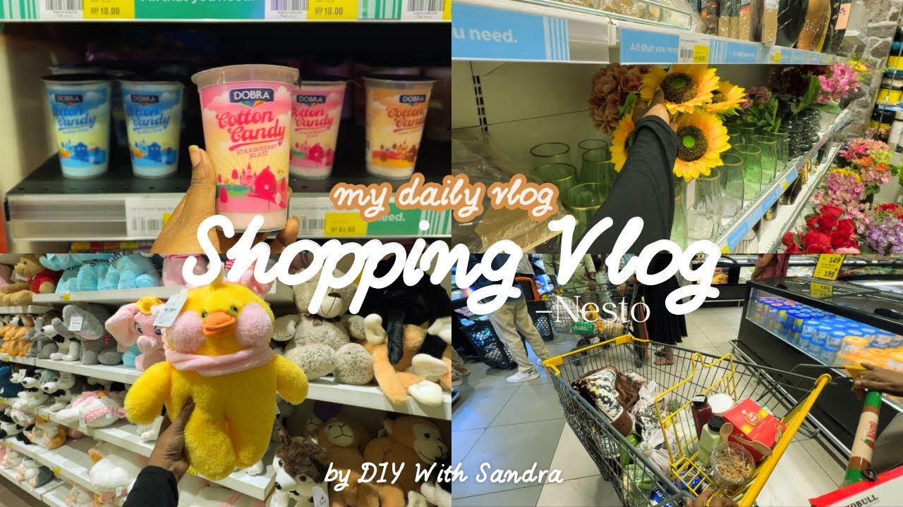 Just a Cozy ☁️ Shopping Day 🤍🛒🌻 || DIY With Sandra