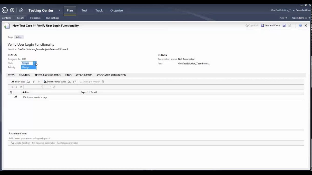 Part 2A: Microsoft Test Manager 2013 (MTM) - Creating Test Suites