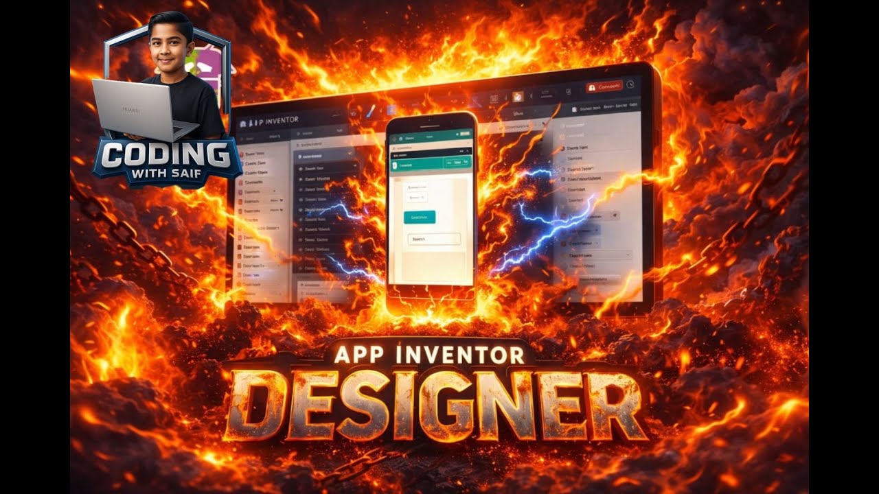 تعلم تصميم واجهة التطبيقات باستخدام MIT App Inventor | Designer للمبتدئين من الصفر #scratch #games