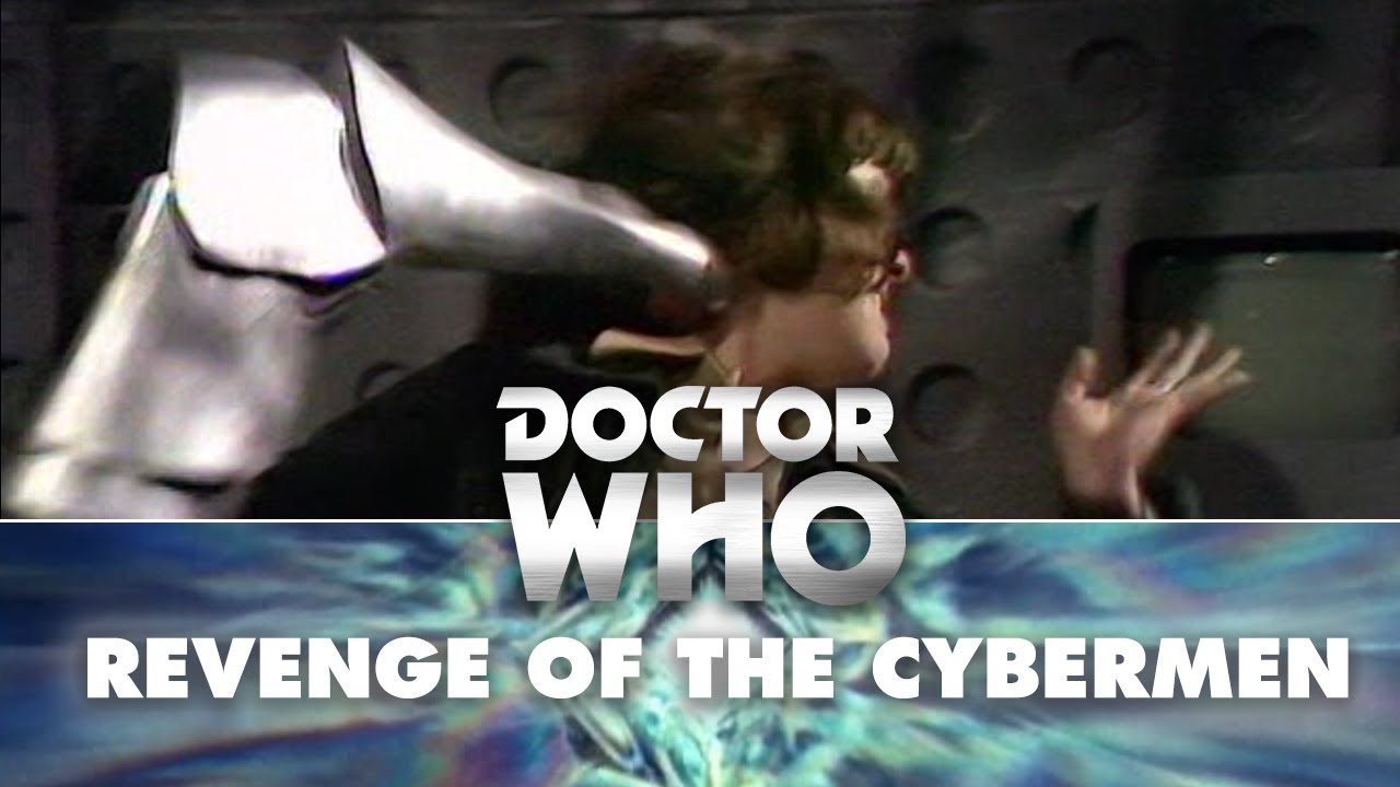 Doctor Who: A Cybermat attacks Sarah - Revenge of the Cybermen