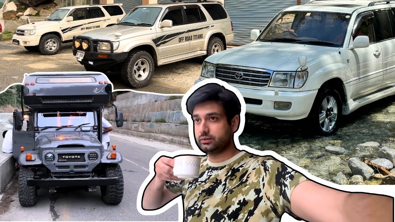 GOING TO SWAT WITH FRIENDS - LAHORE TO KALAM - ft OFFROAD TITANS