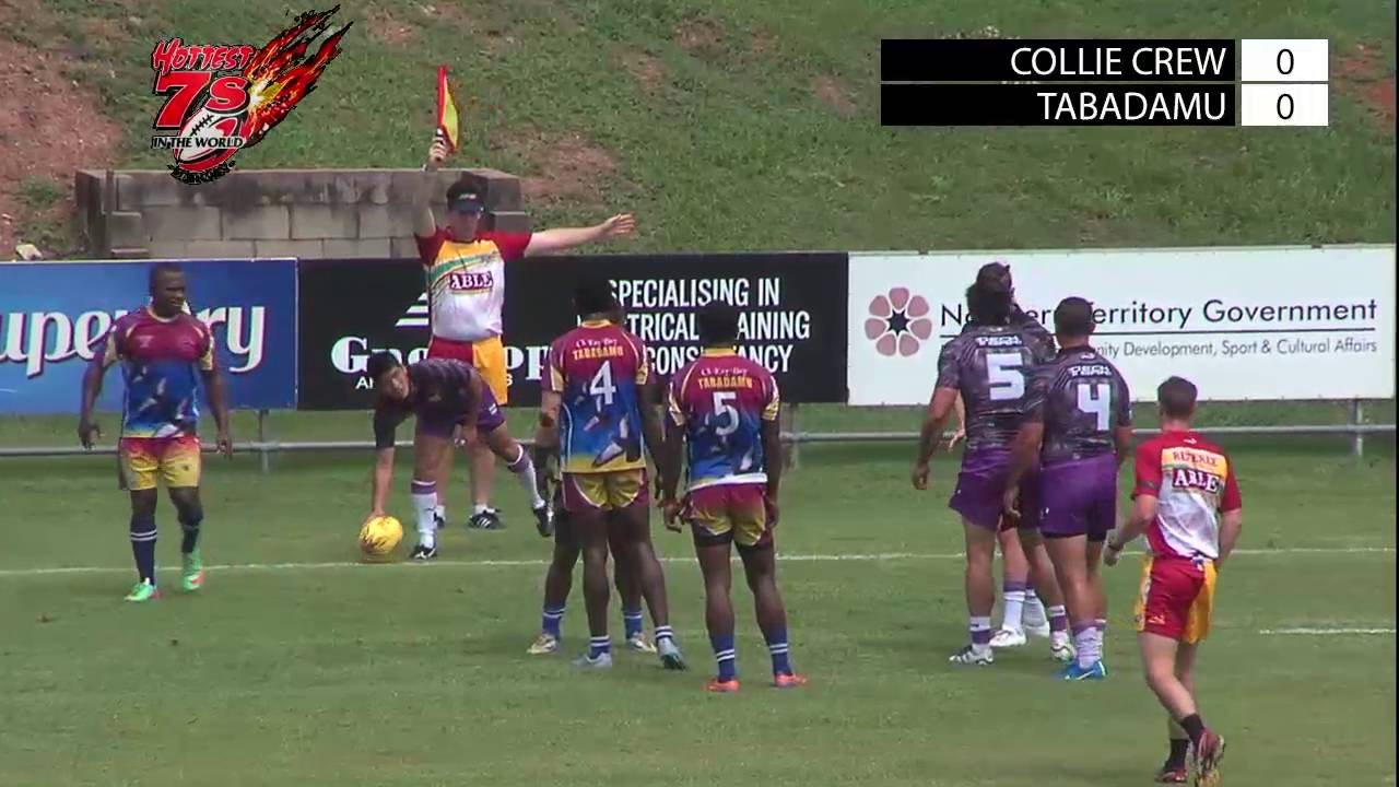 Collie Crew v Tabadamu; Hottest 7s 2016; Day One; Field One