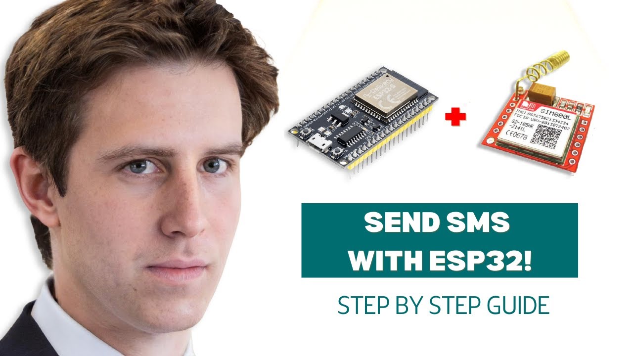 How to Use SIM800L GSM Module with ESP32 (Send SMS) | 2025 Full Guide