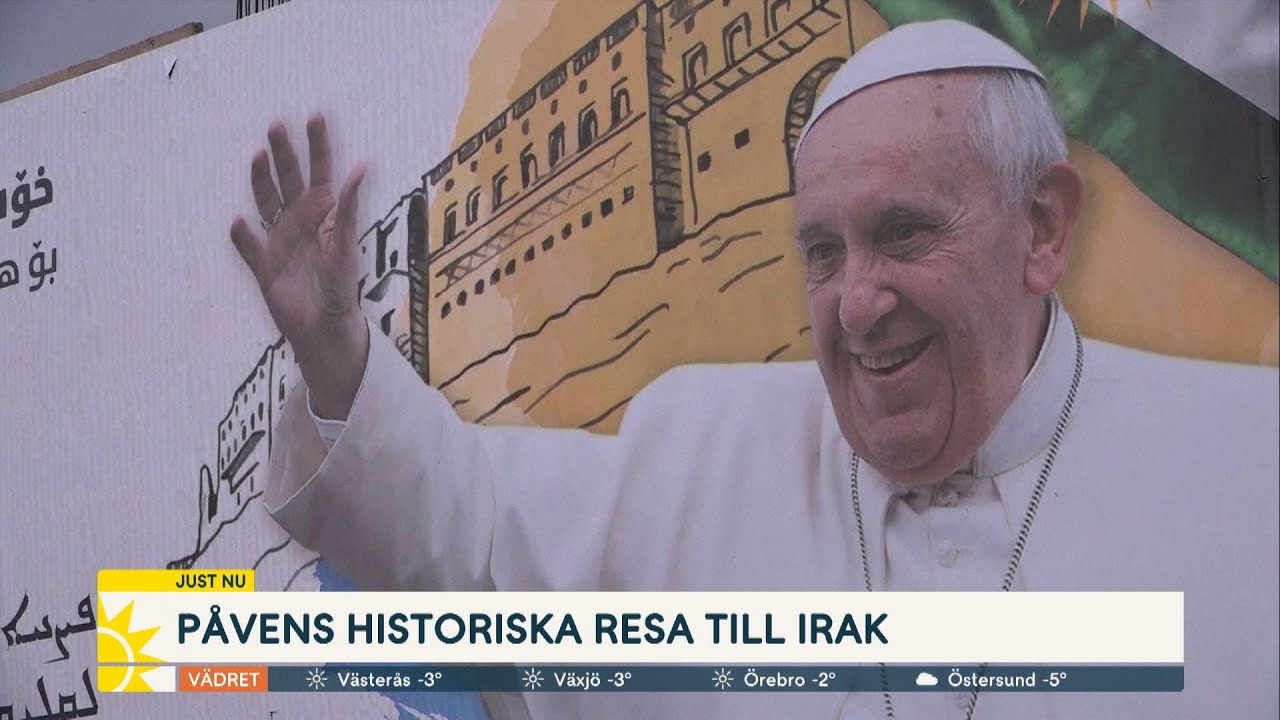 Påvens historiska resa till Irak: 