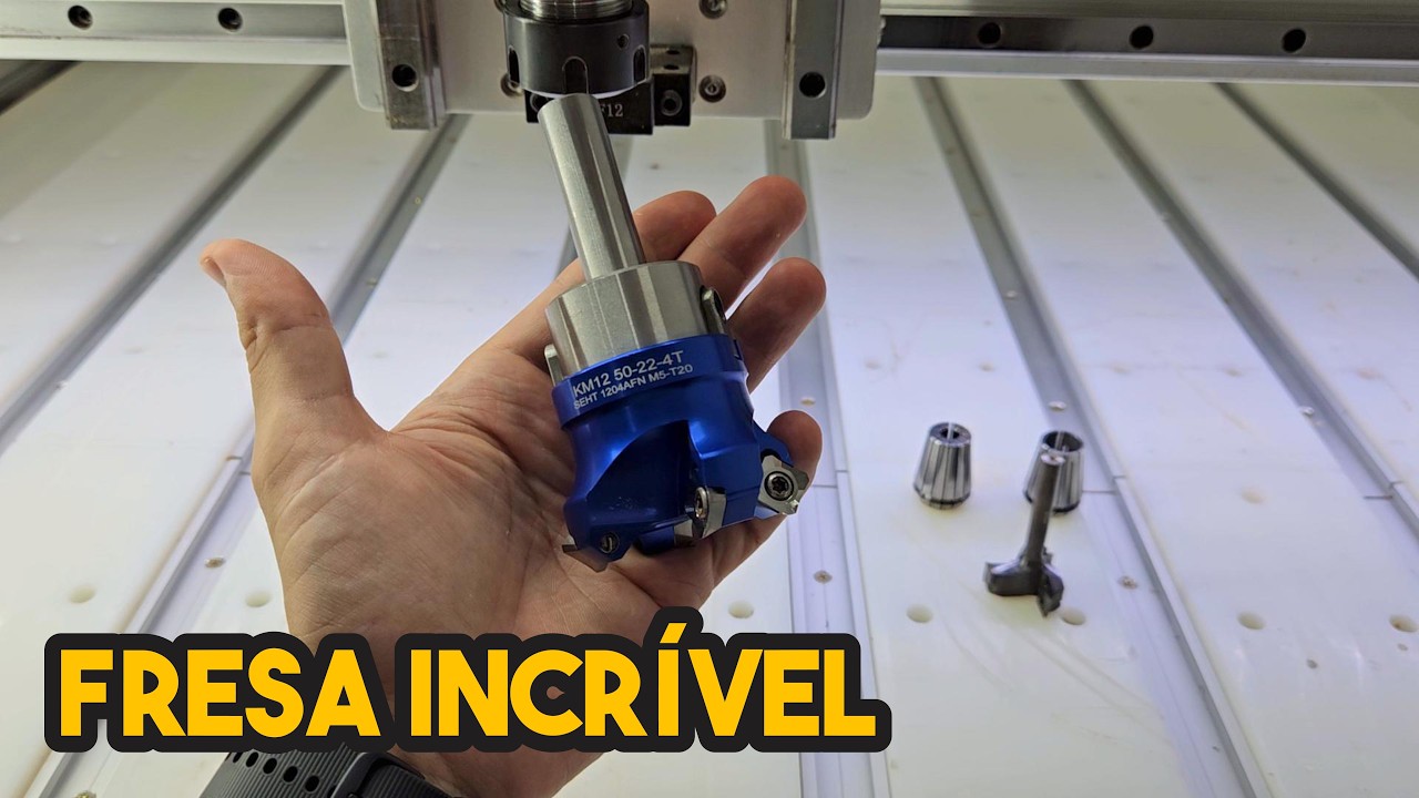 Melhor Fresa de Desbaste para CNC Router
