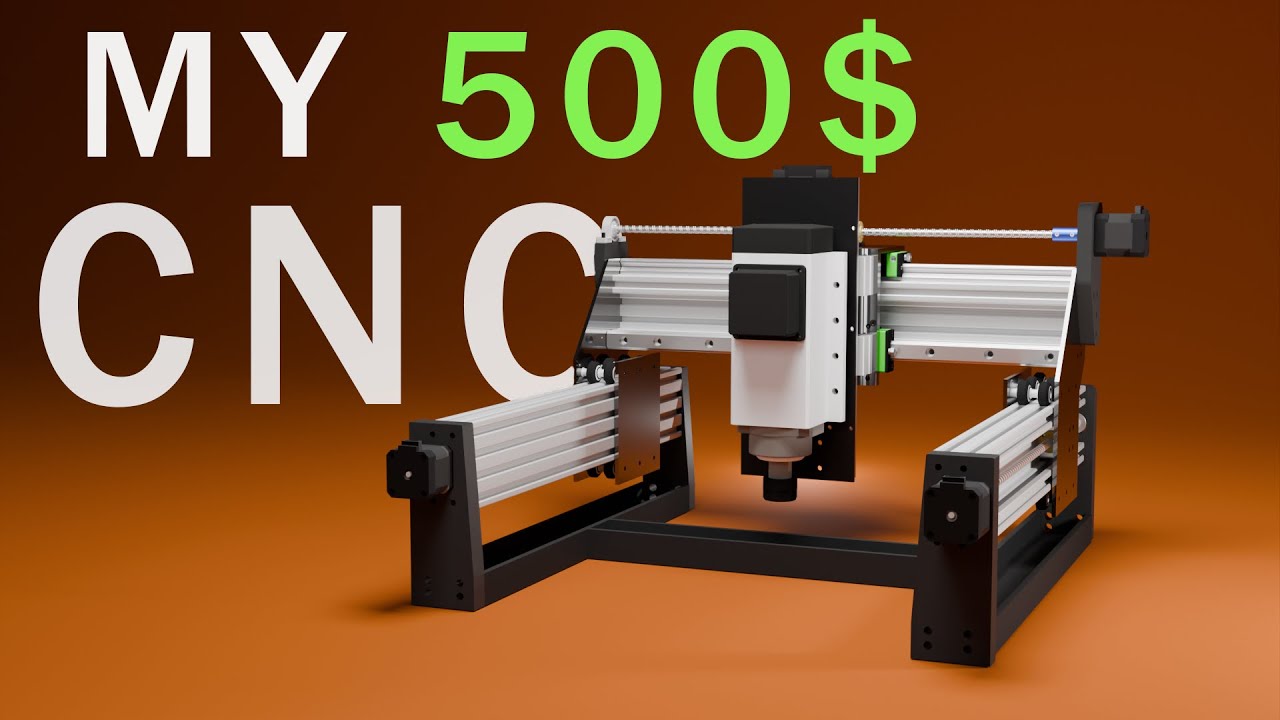Building a CNC router for cheap - DIY CNC machine