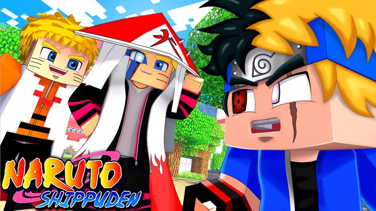 Minecraft - NARUTO NEW ⏰ - BORUTO SE TORNA O OITAVO HOKAGE DA ALDEIA DA FOLHA !! EP 2