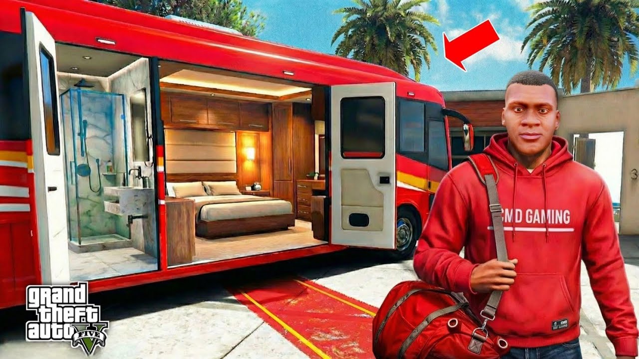 FRANKLIN BOUGHT THE MOST EXPENSIVE LUXURIOUS BUS IN GTA 5 😱 | GTA 5 Tamil | CMD Gaming