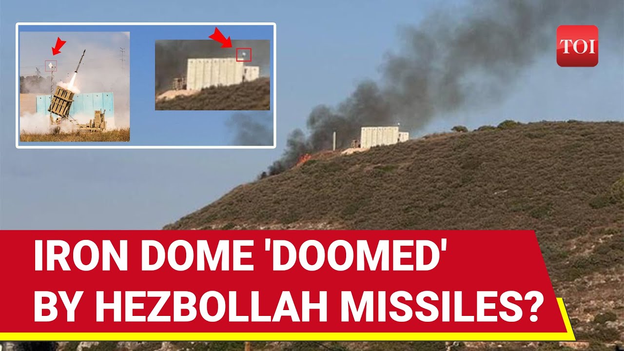 Hezbollah Missiles Destroy Israeli Iron Dome Air Defenses Near West Bank? Viral Footage & Claim