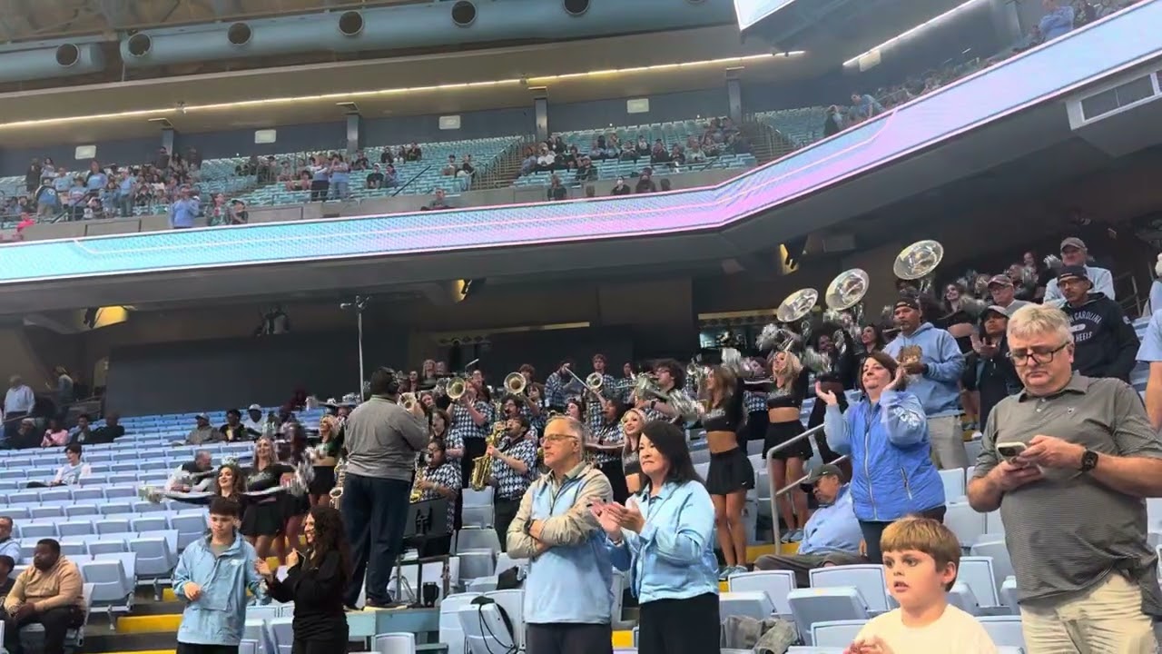 UNC Pep Band pregame 10-27-24
