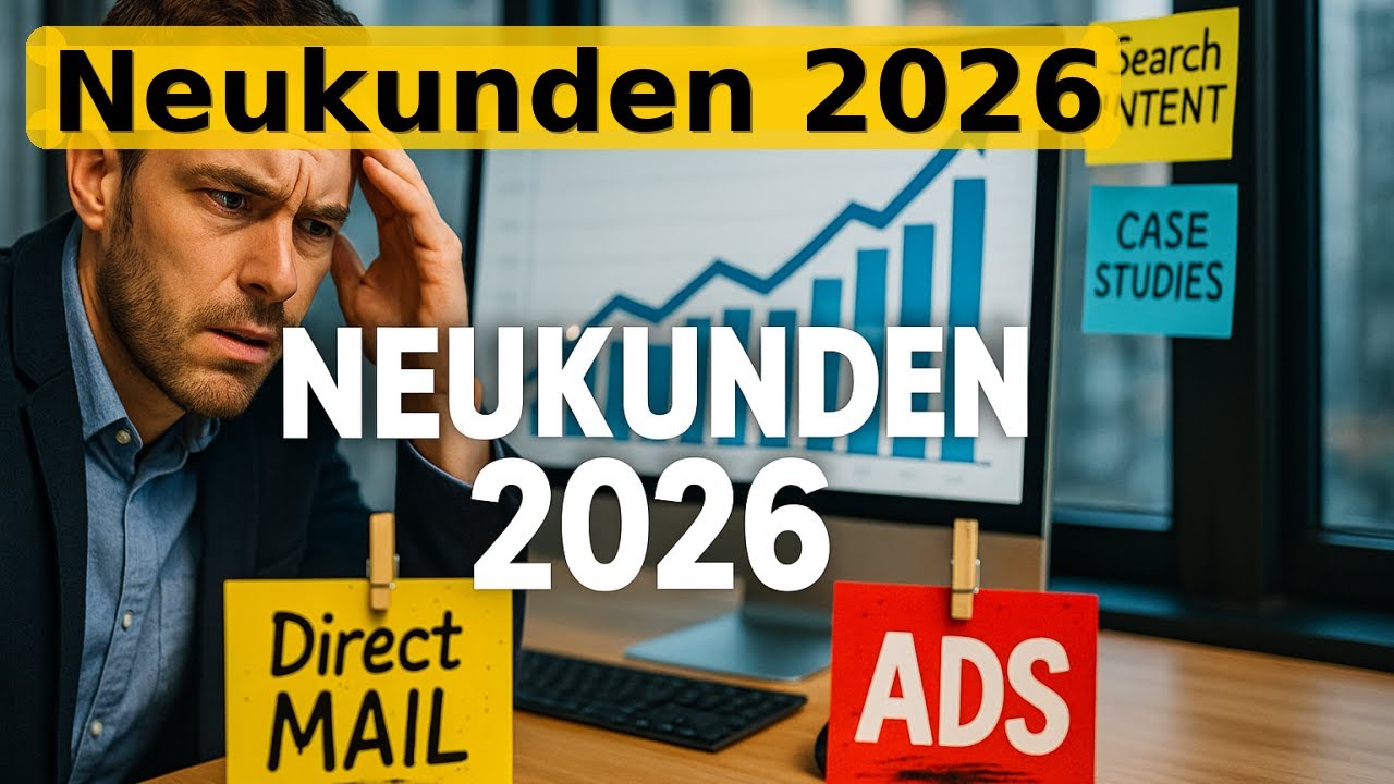 Neukunden 2026: 3 Strategien f&uuml;r deinen Erfolg!
