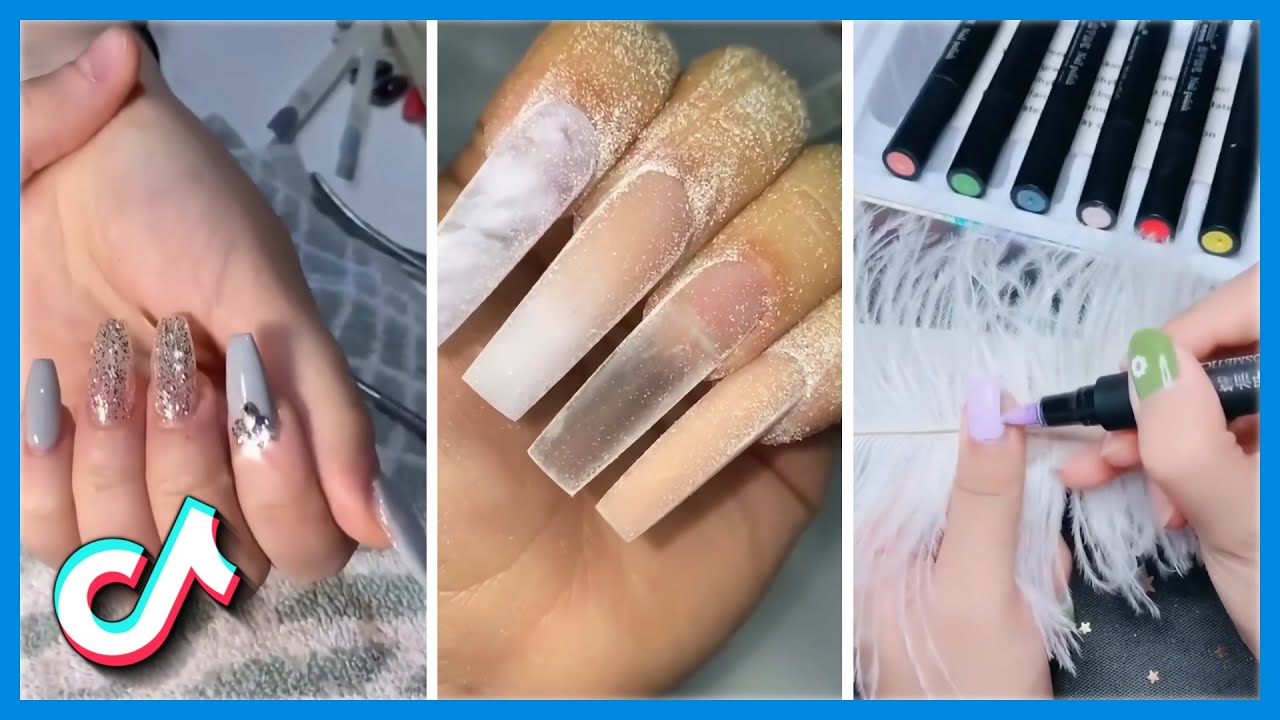 Best TikTok Acrylic Nails Designs Gorgeous Nail Ideas to Inspire Tik Tok Compilation