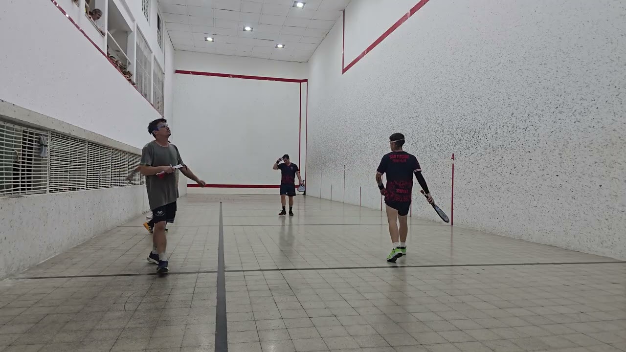 Pelota paleta Florida. Semifinal de 2da Florida VS echeverria