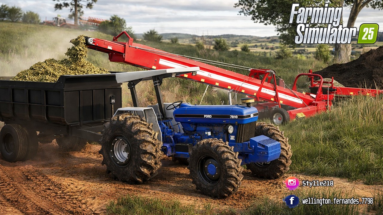 COMPREI NOVOS EQUIPAMENTOS PARA OTIMIZAR A FAZENDA | Faz Caiçara | Farming Simulator 25-ep.78