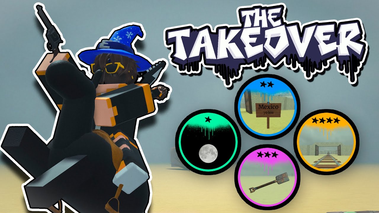 ¡COMPLETÉ las NUEVAS MISIONES y EVENTO de RIELES MUERTOS! (THE TAKEOVER) (ROBLOX) (DEAD RAILS)