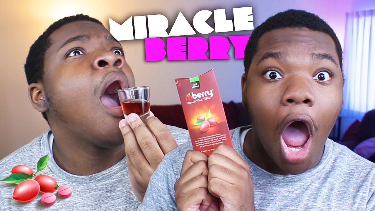 MIRACLE BERRY TASTE TEST | TASTE TRIPPING